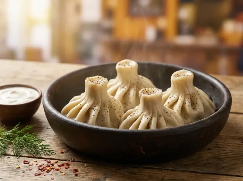 Khinkali M (cerdo y ternera)
